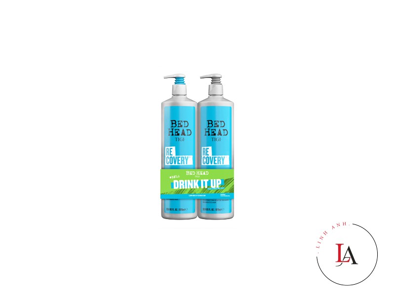 Bộ gội xả Tigi xanh phục hồi 970ml